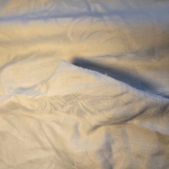 Miss Elaine Classics 2-Piece Pajama Set XL Blue Floral Jacquard Embroidered Pock - Picture 6 of 11